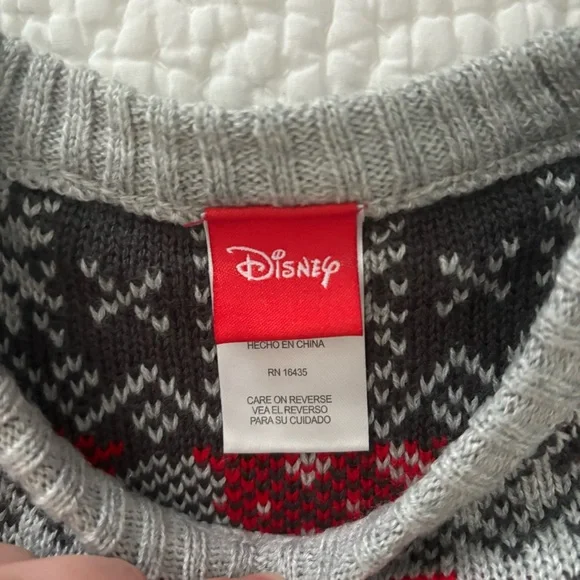 Disney Christmas Sweater 5T - Picture 2 of 6